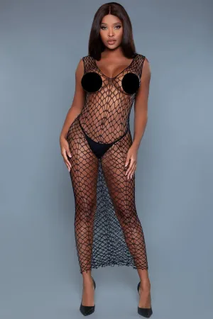 A Little Lovin' Fishnet Dress