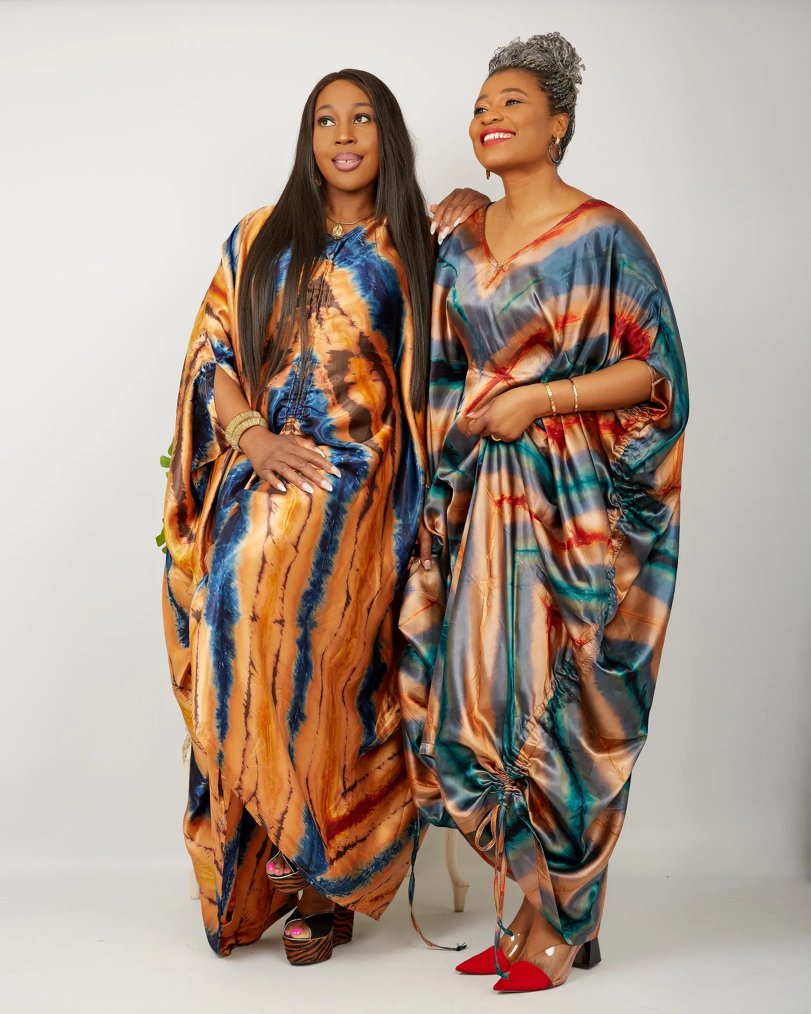 African Kaftan Boubou Bubu Maxi Dress - Urika