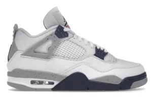 Air Jordan 4 Retro White Midnight Navy