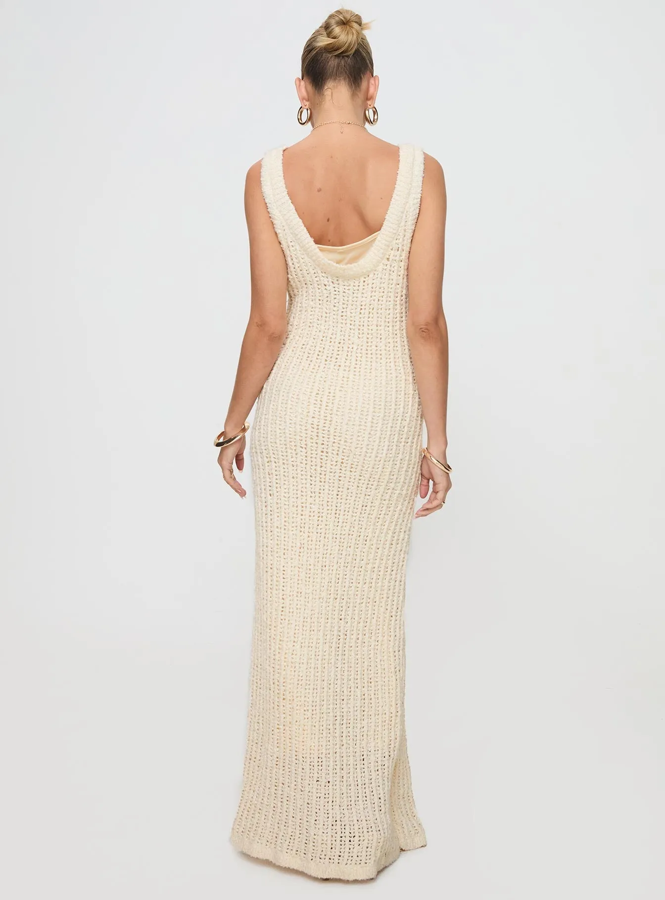 Andiamo Maxi Dress Cream