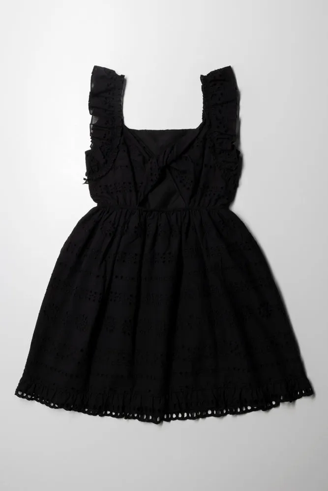 Anglaise Dress Black