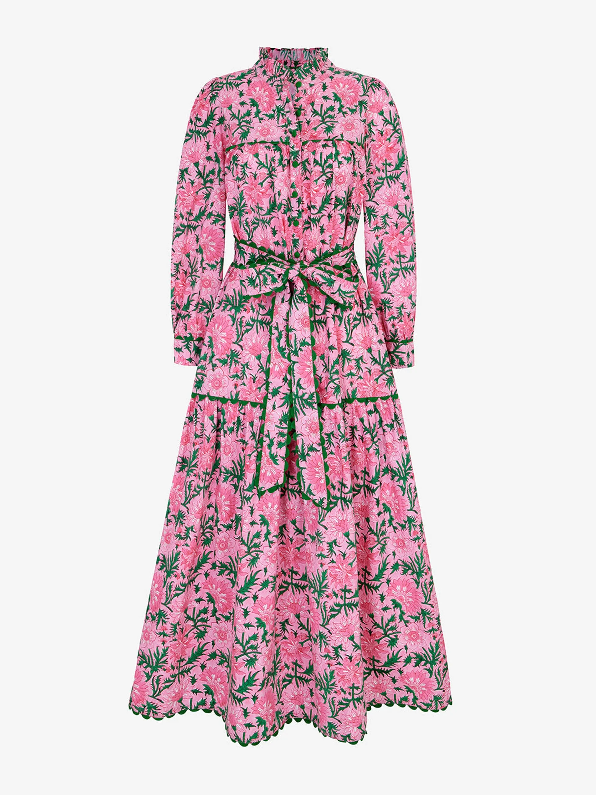 Bubblegum rose margot dress