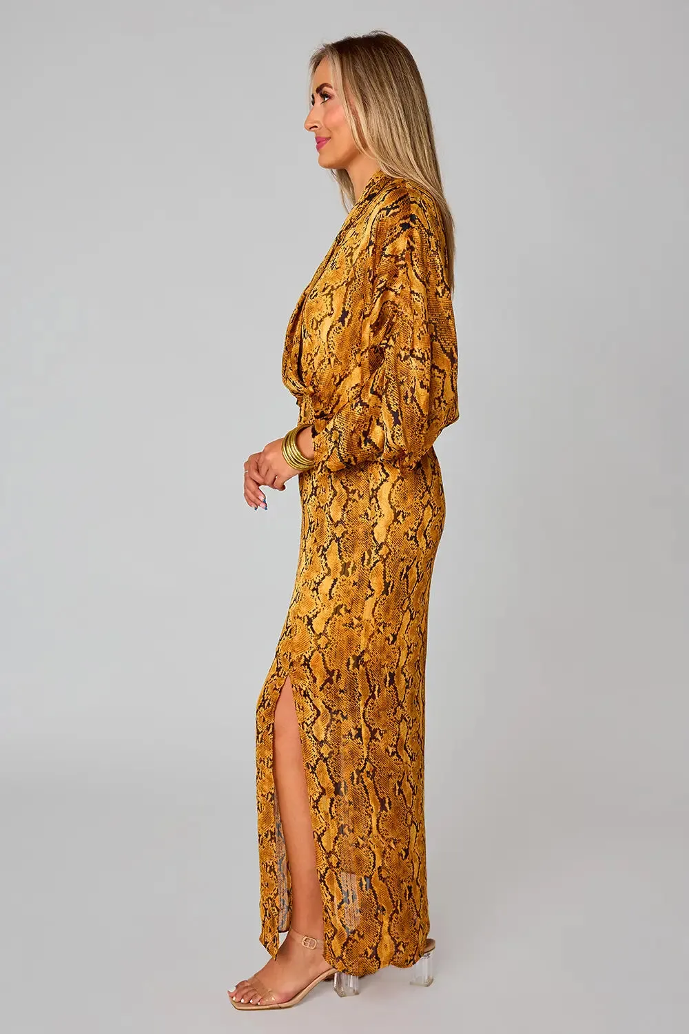 Buddy Love: Jude Snake Charmer Maxi Dress