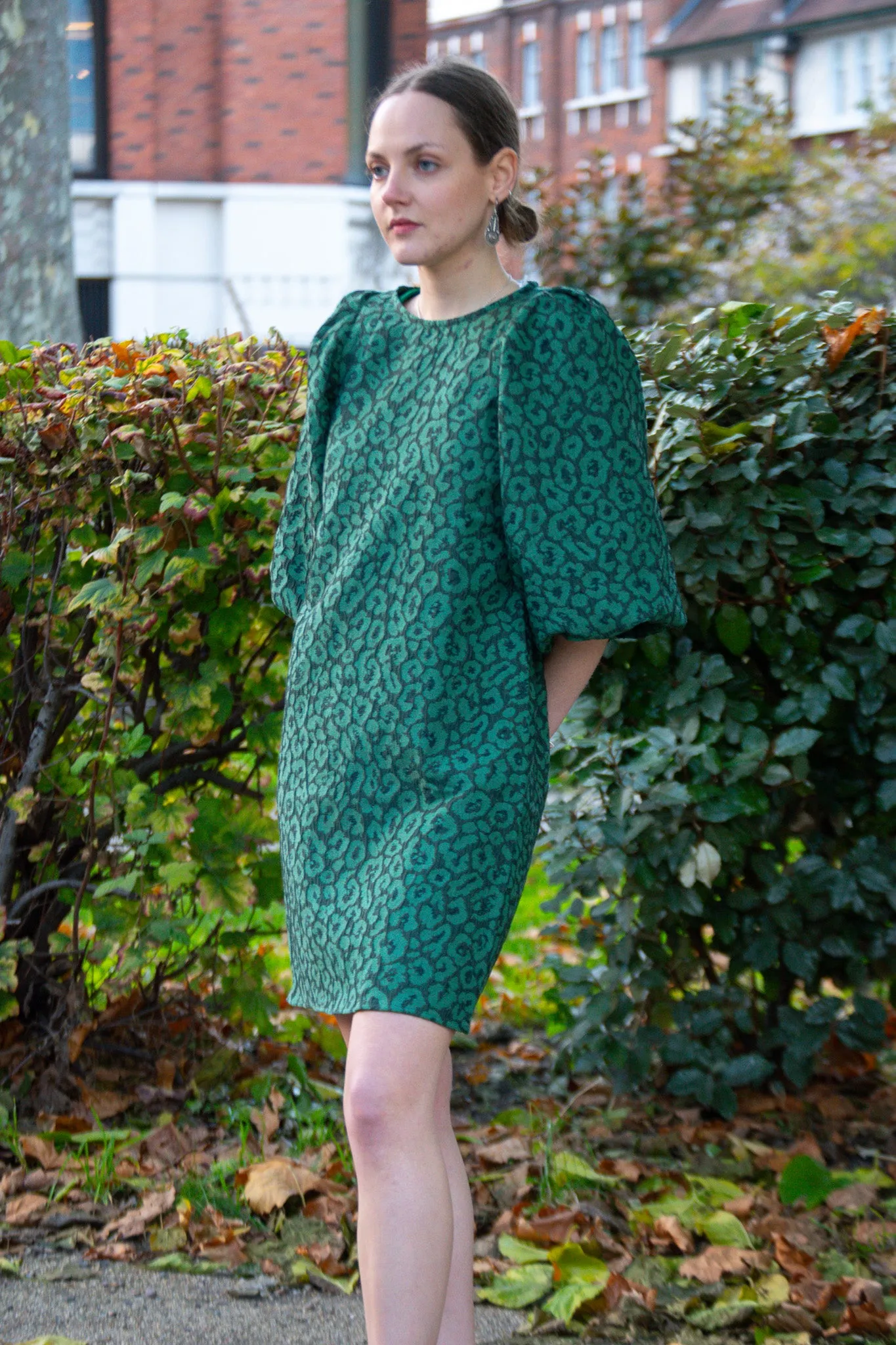 By-Bar Zasu Green Panter Dress