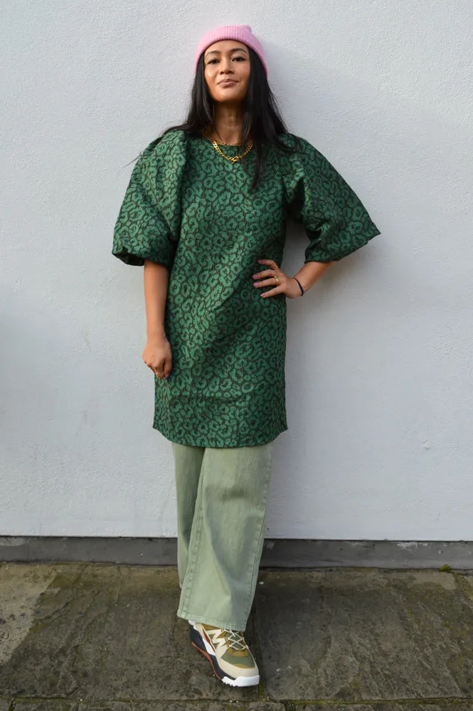 By-Bar Zasu Green Panter Dress