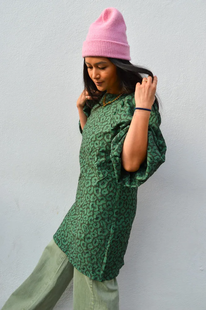 By-Bar Zasu Green Panter Dress