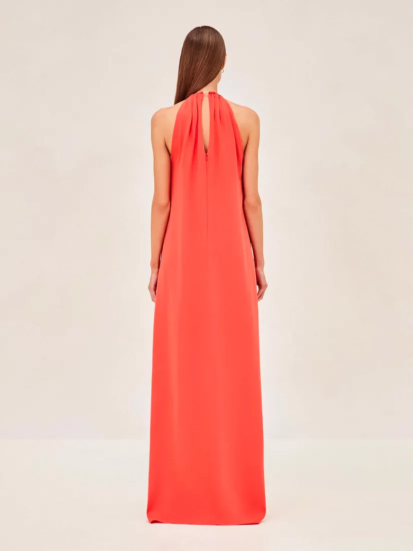 Celestino Dress Red Orange