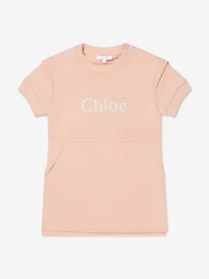 Chloé Girls Short Sleeve Sweater Dress