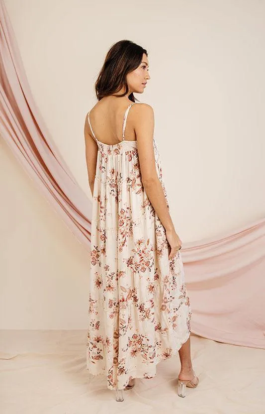 Chrissy High Low Midi Dress