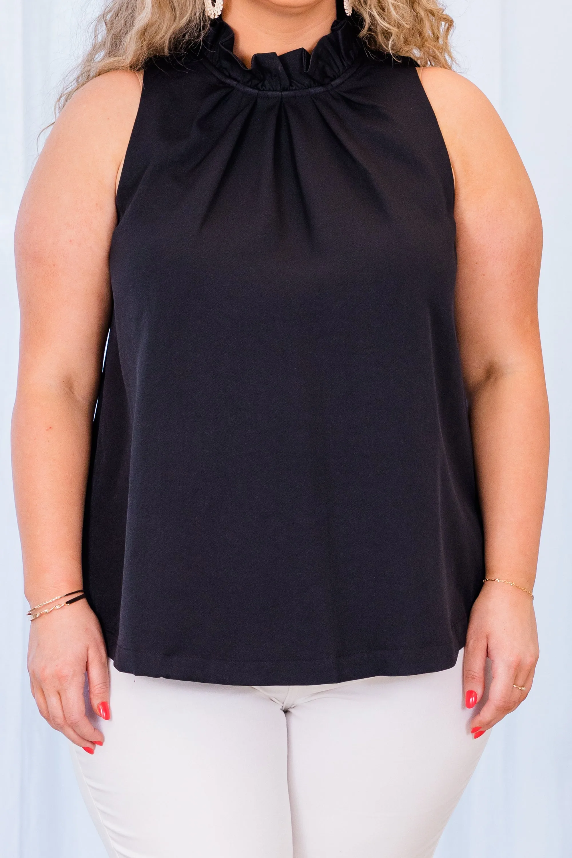 Flawless Instincts Top, Black