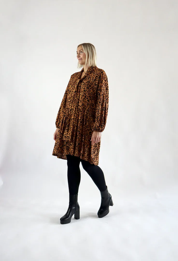 Flowy Dress Leopard