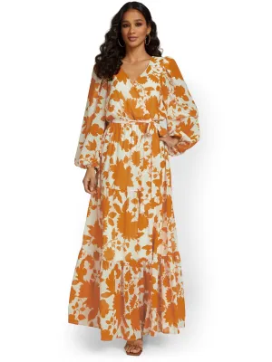 Flying Tomato Floral-Print Maxi Wrap Dress - Brands We Love