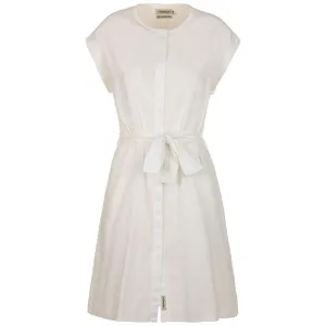 Fred Mello White Cotton Women Dress