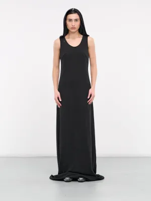 Hooded Long Dress (SY-D12-BLACK)