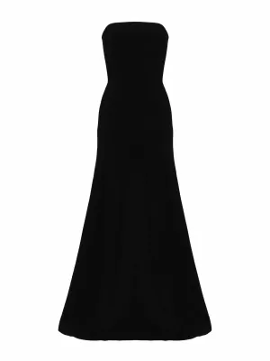 Joelyn crepe gown