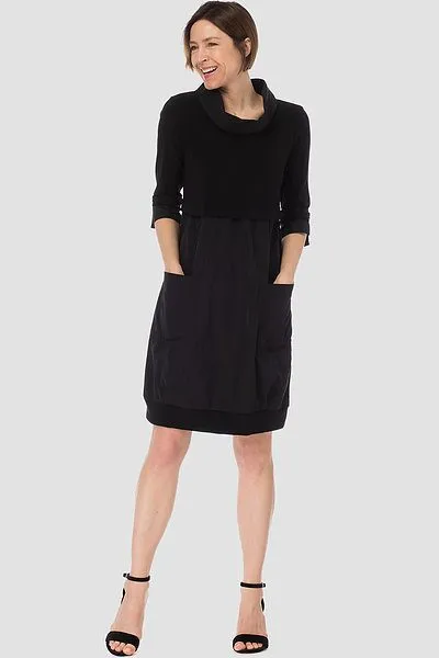 Joseph Ribkoff 3/4 Sleeves Round Neck Dress