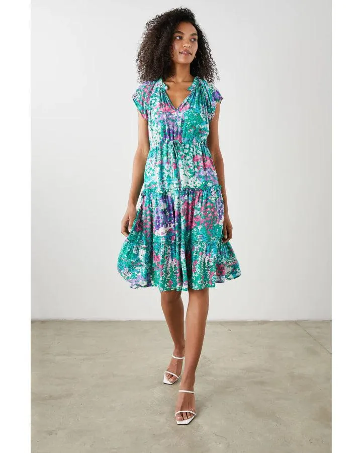 Juni Gardenia Print Dress