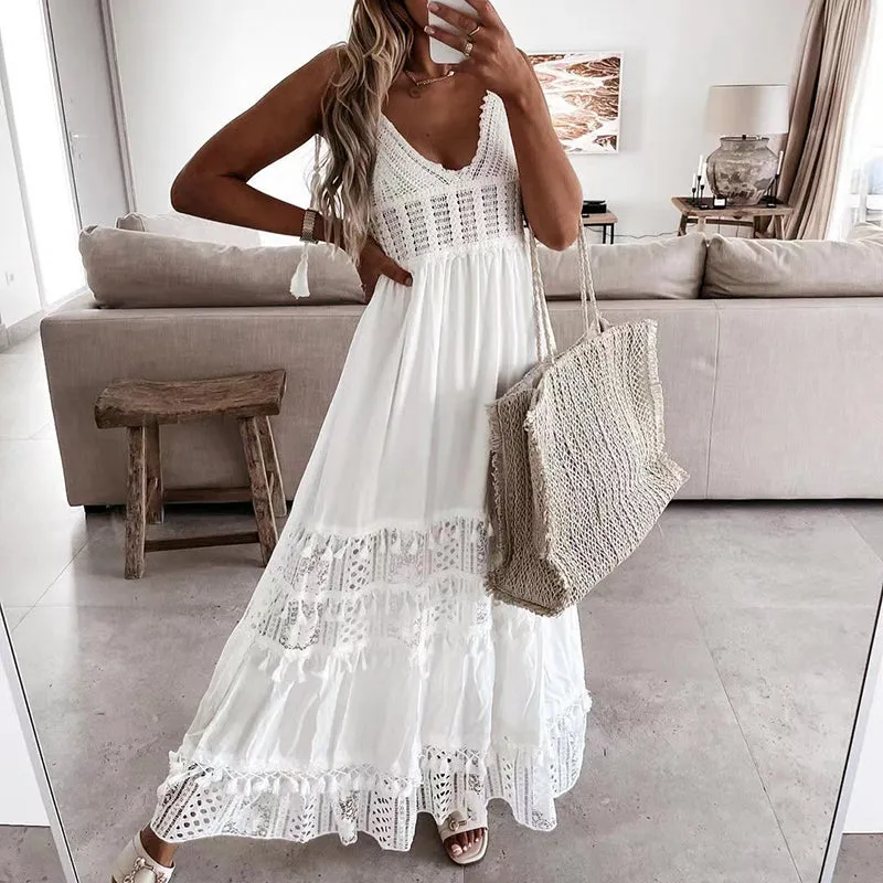 Lace Boho Flowy dress