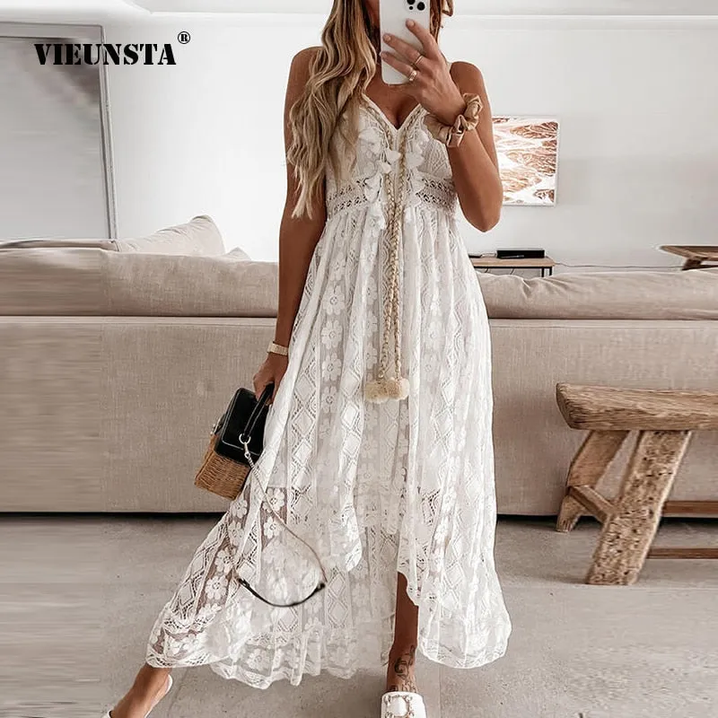 Lace Boho Flowy dress