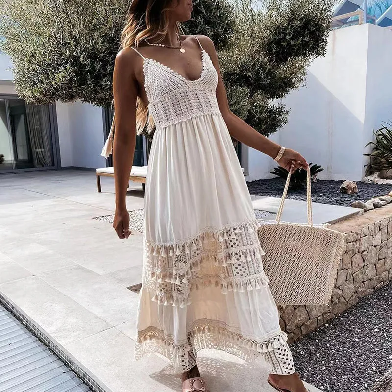 Lace Boho Flowy dress