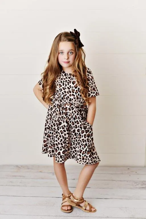 Leopard Twirl Dress