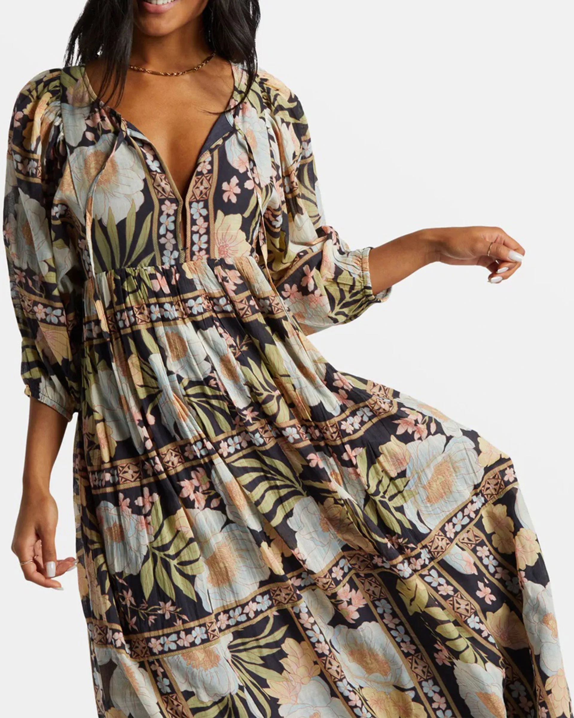 Lost Cove Midi Dress