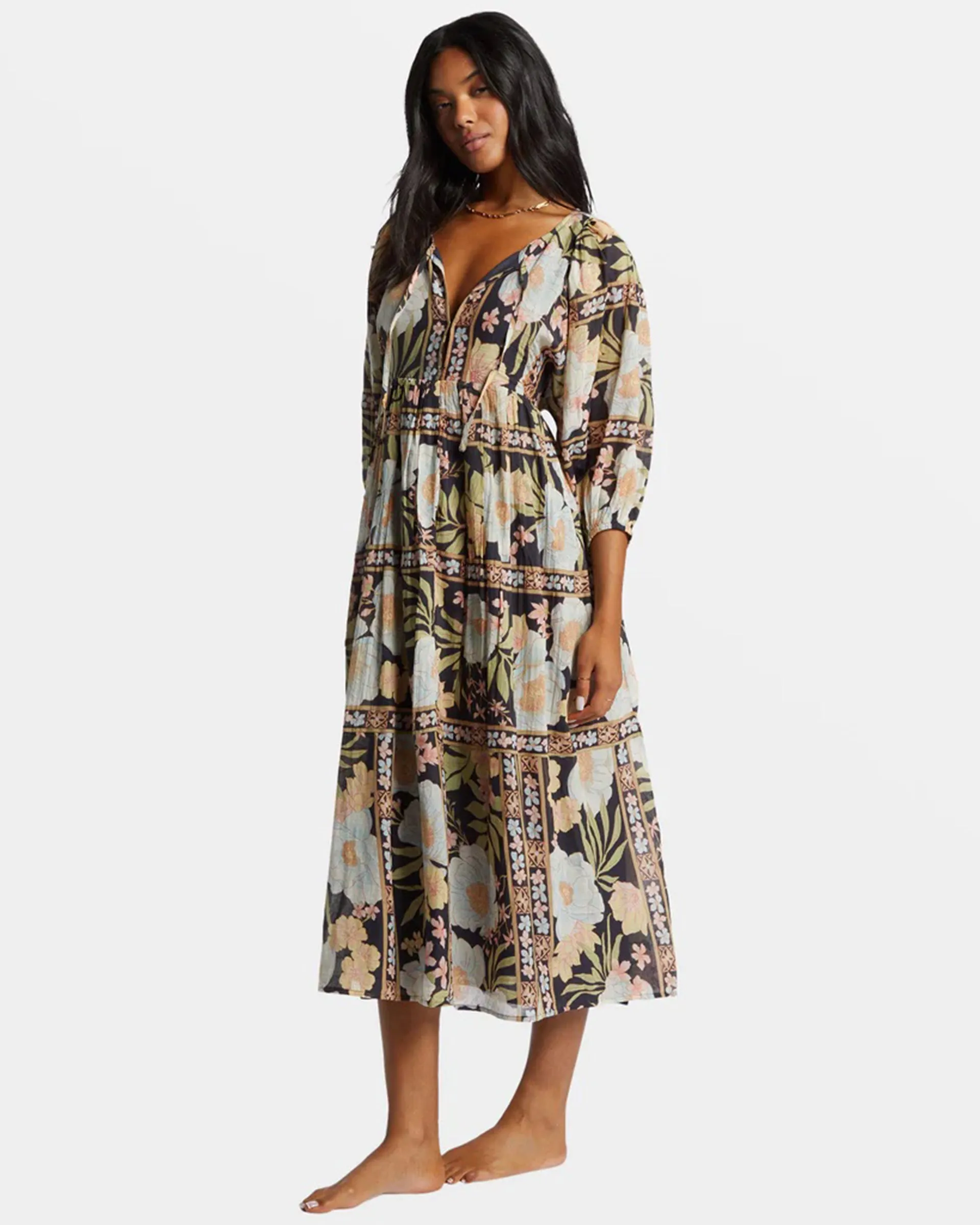 Lost Cove Midi Dress