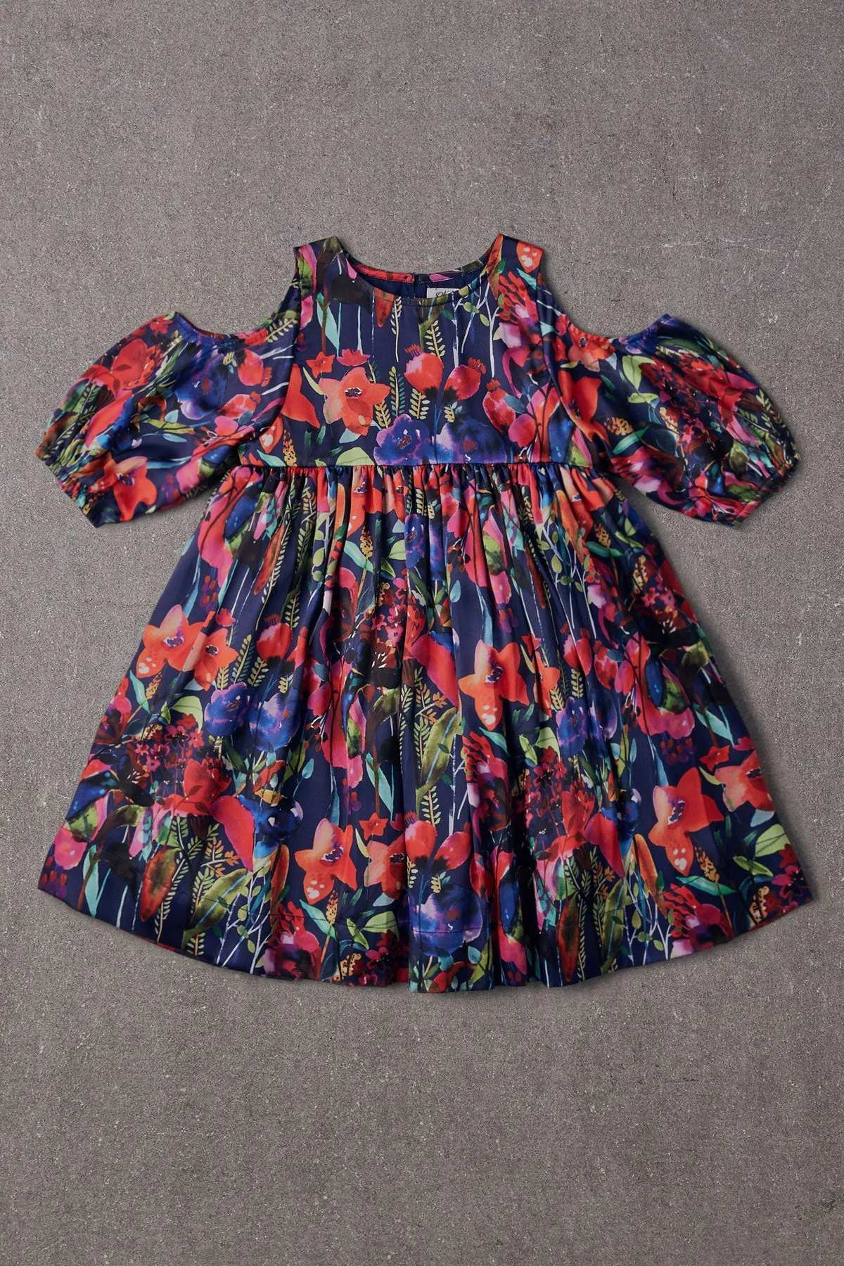 Nellystella Vanessa Baby Girls Dress - Watercolor Floral