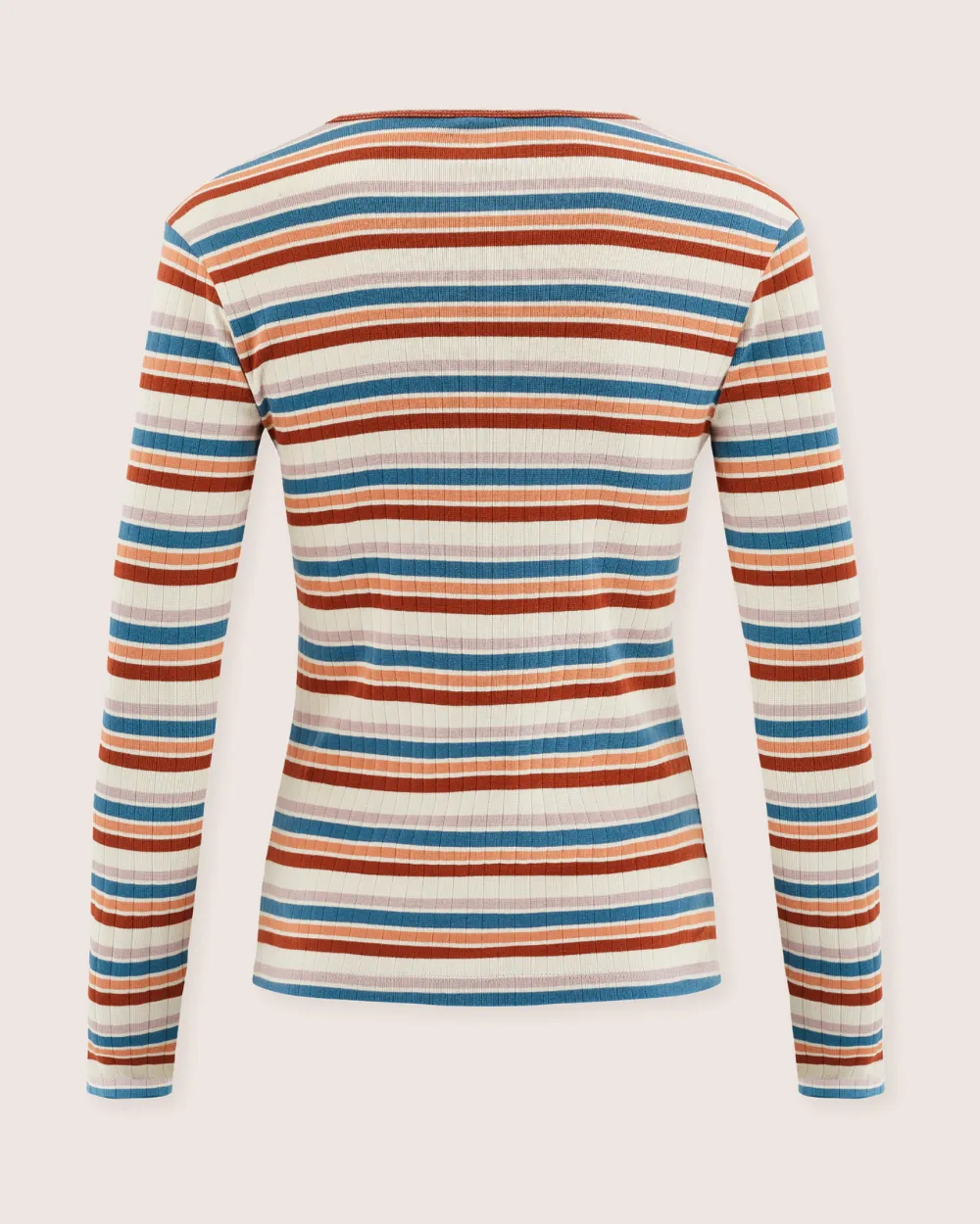 Nora Retro Stripe Rib Top