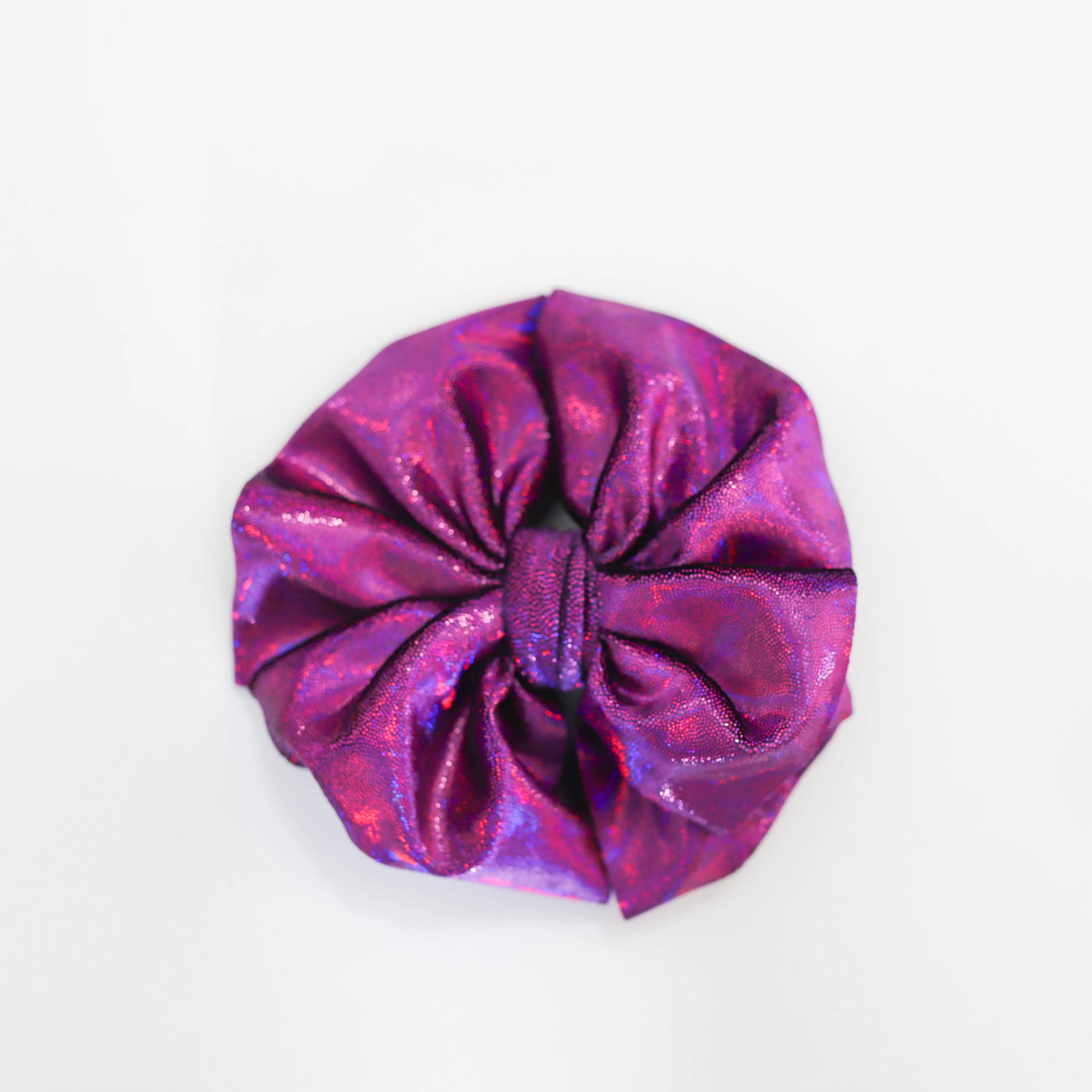 Purple Velvet Shimmer Bow