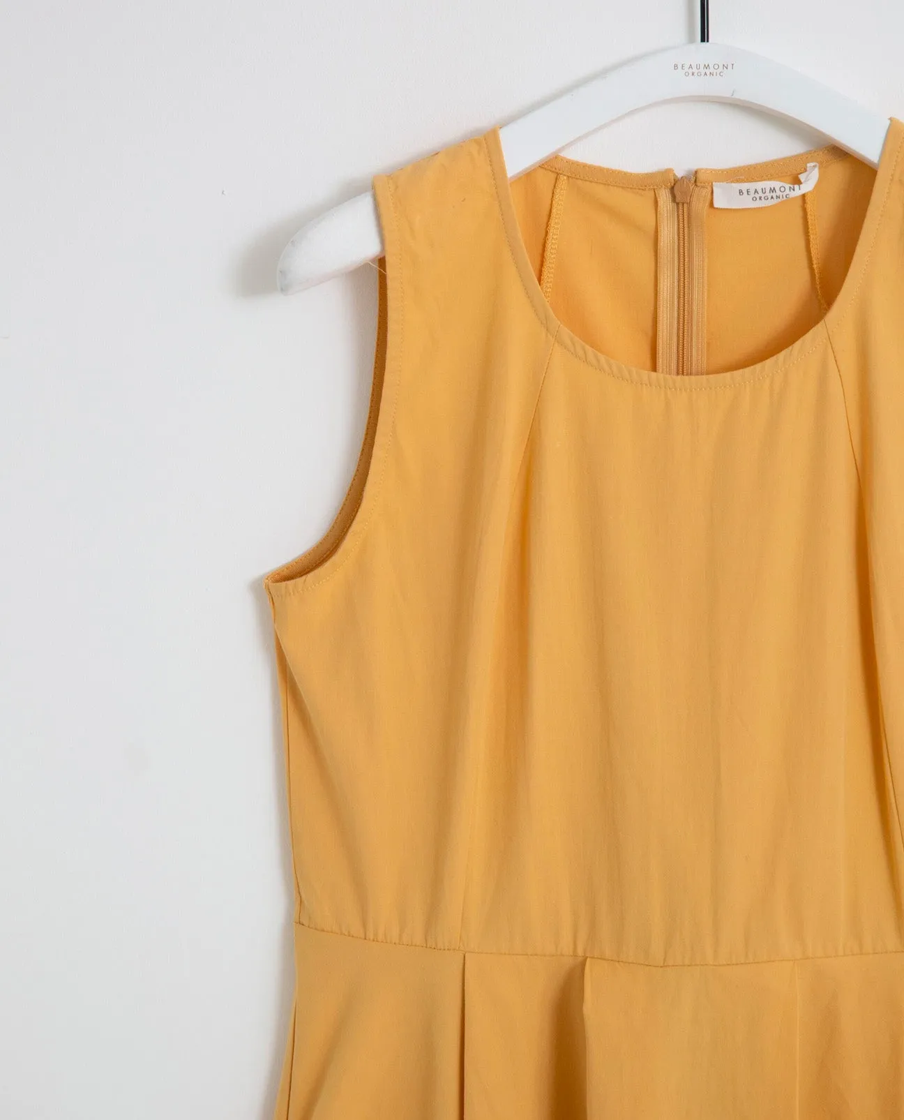 Remi Organic Cotton Dress In Honey