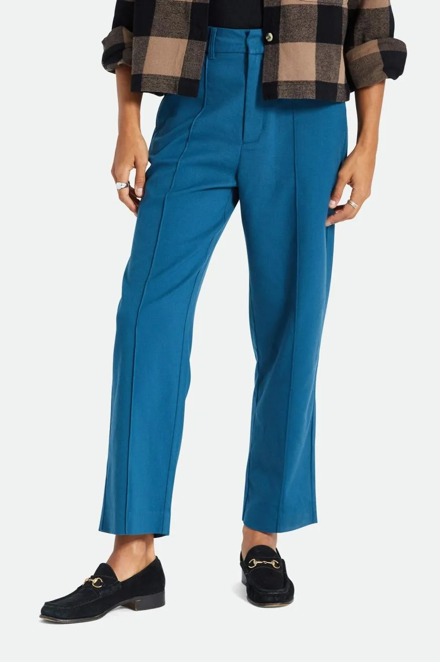 Retro Trouser Pant - Indie Teal