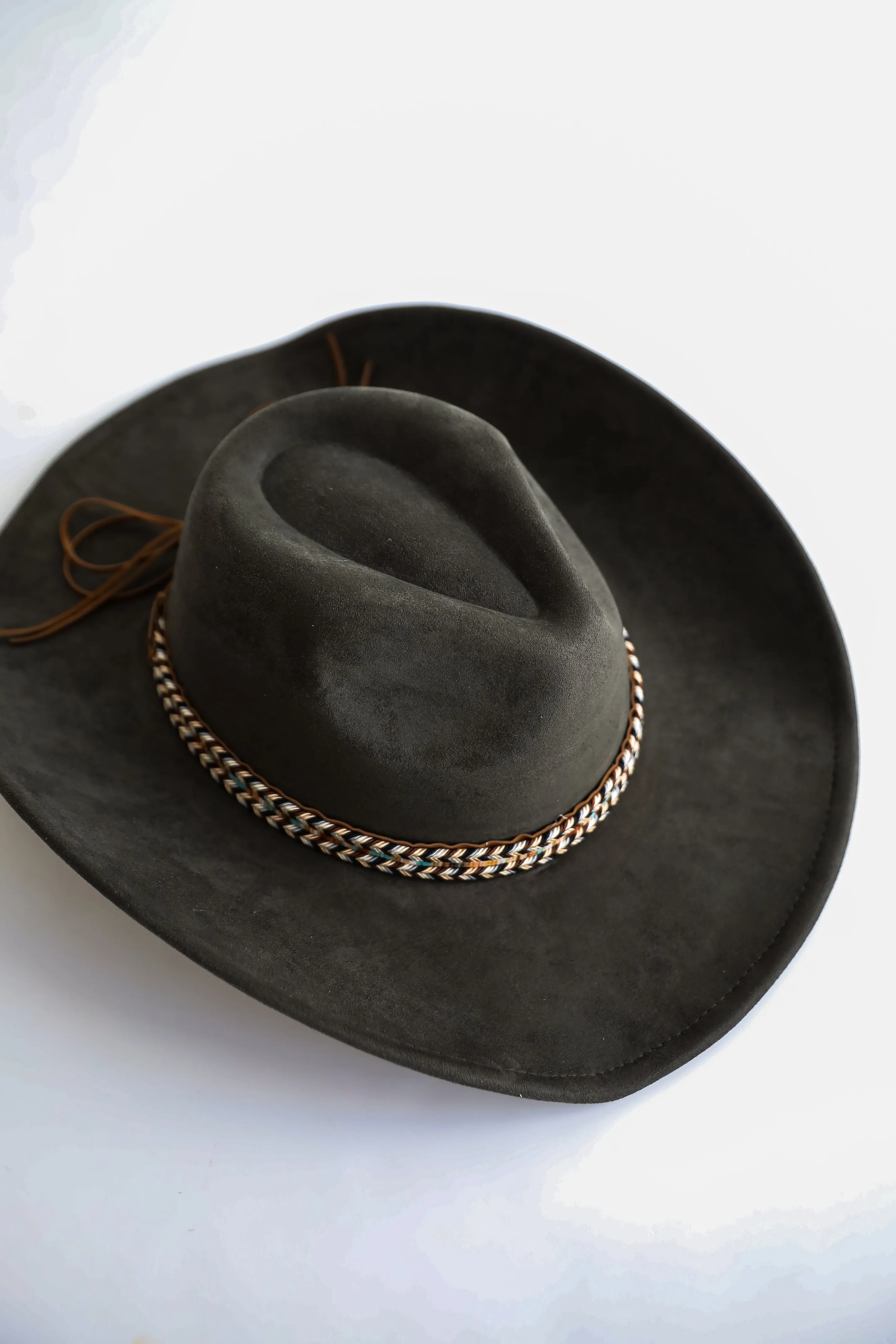 Rodeo Charm Fedora Western Wide Brim Hat