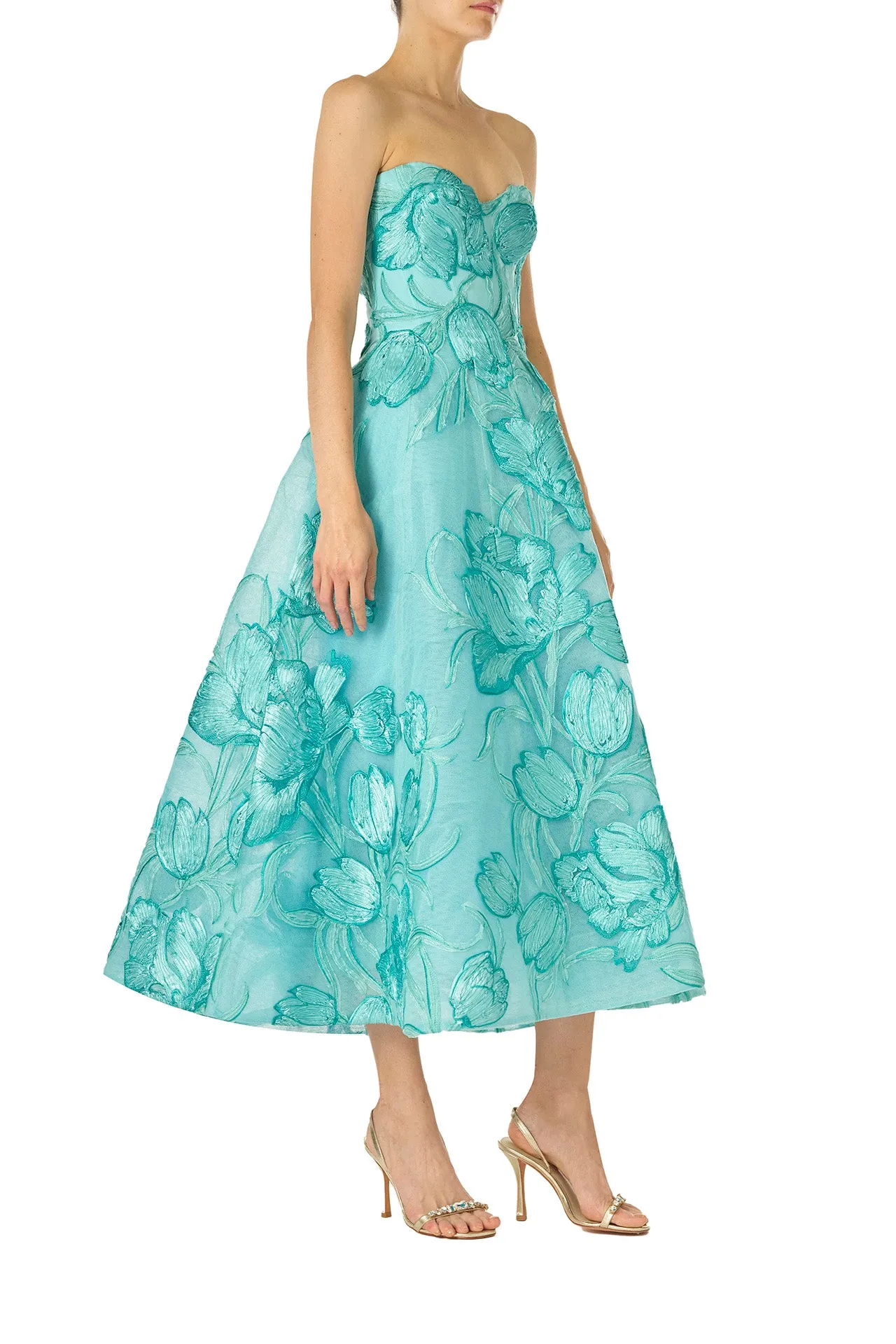 Sweetheart Tea-Length Dress