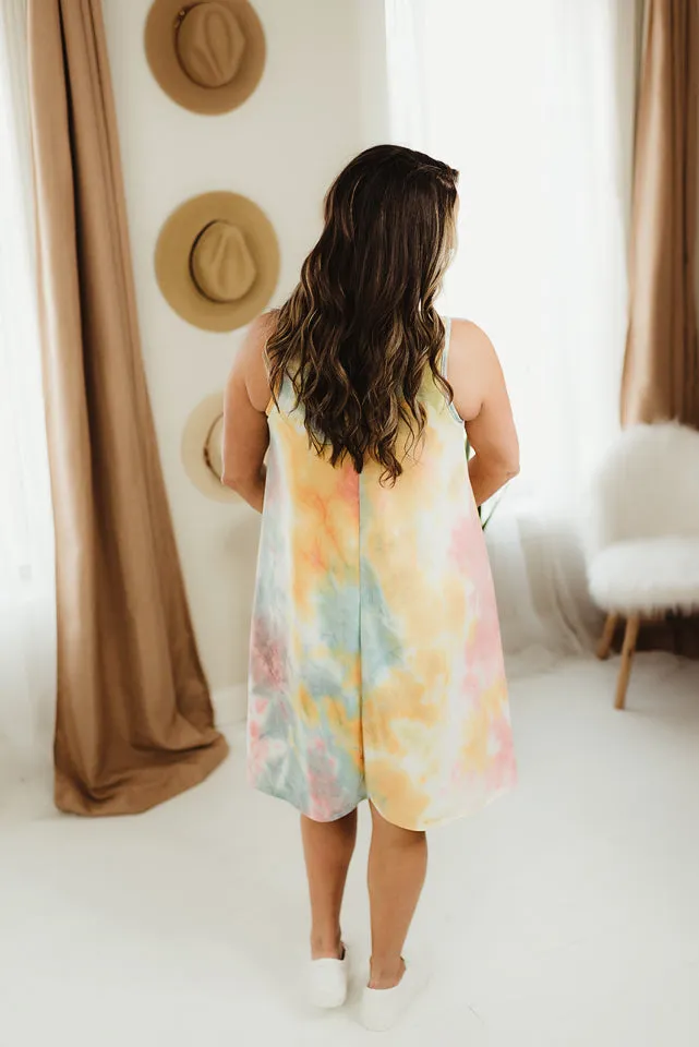 Tie Dye Swing Dress