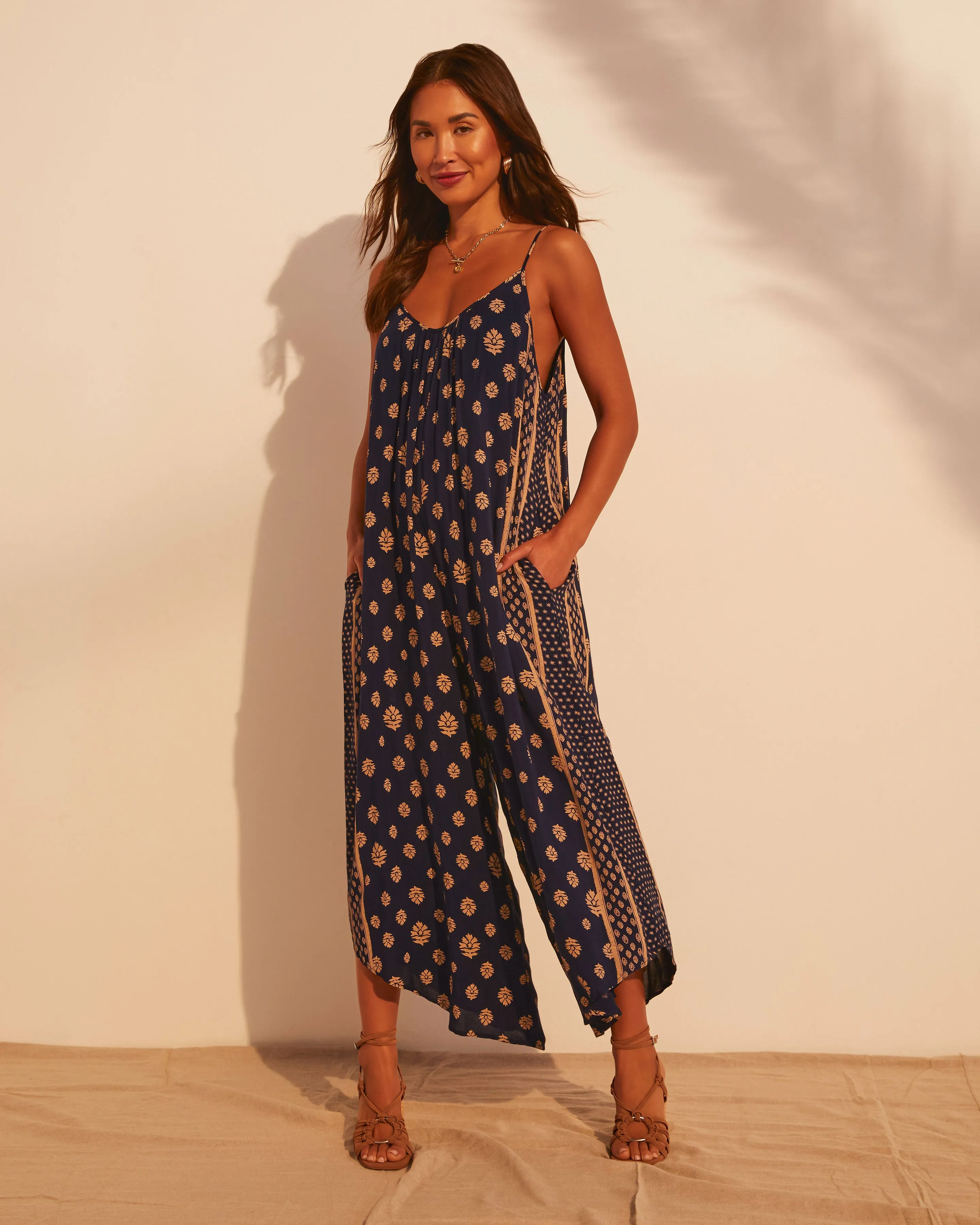 Wanderlust Relaxed Paisley Jumpsuit