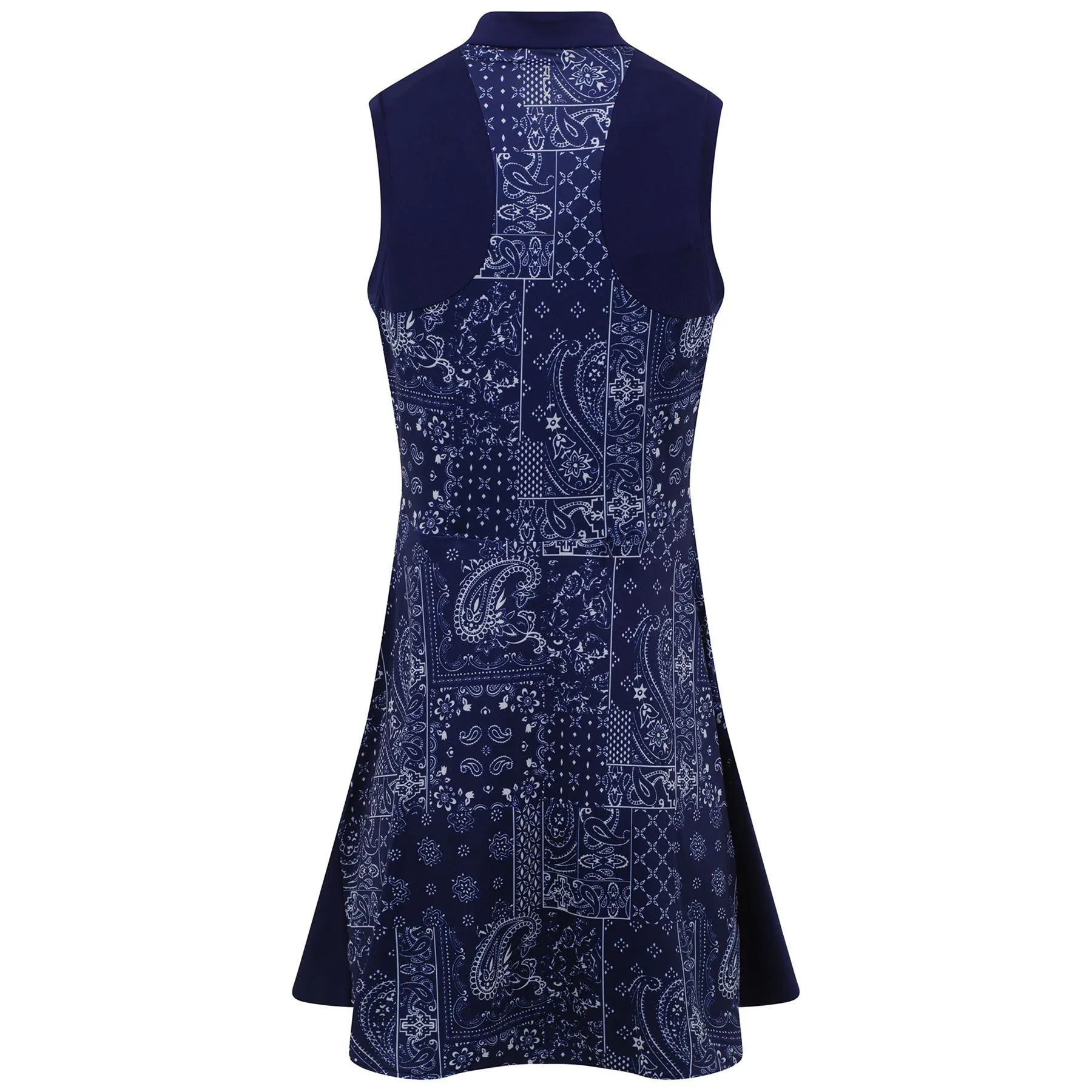 X TRENDYGOLF Womens Bandana Patchwork Sleeveless Dress - 2023