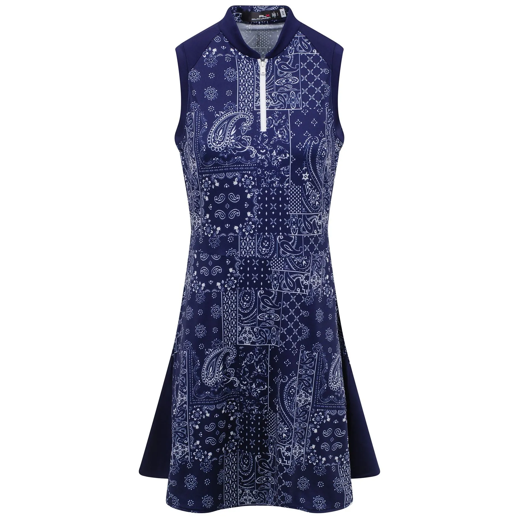 X TRENDYGOLF Womens Bandana Patchwork Sleeveless Dress - 2023