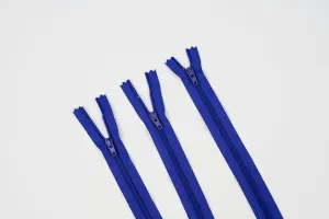 YKK Close Ended Zipper in Royal Blue 14"